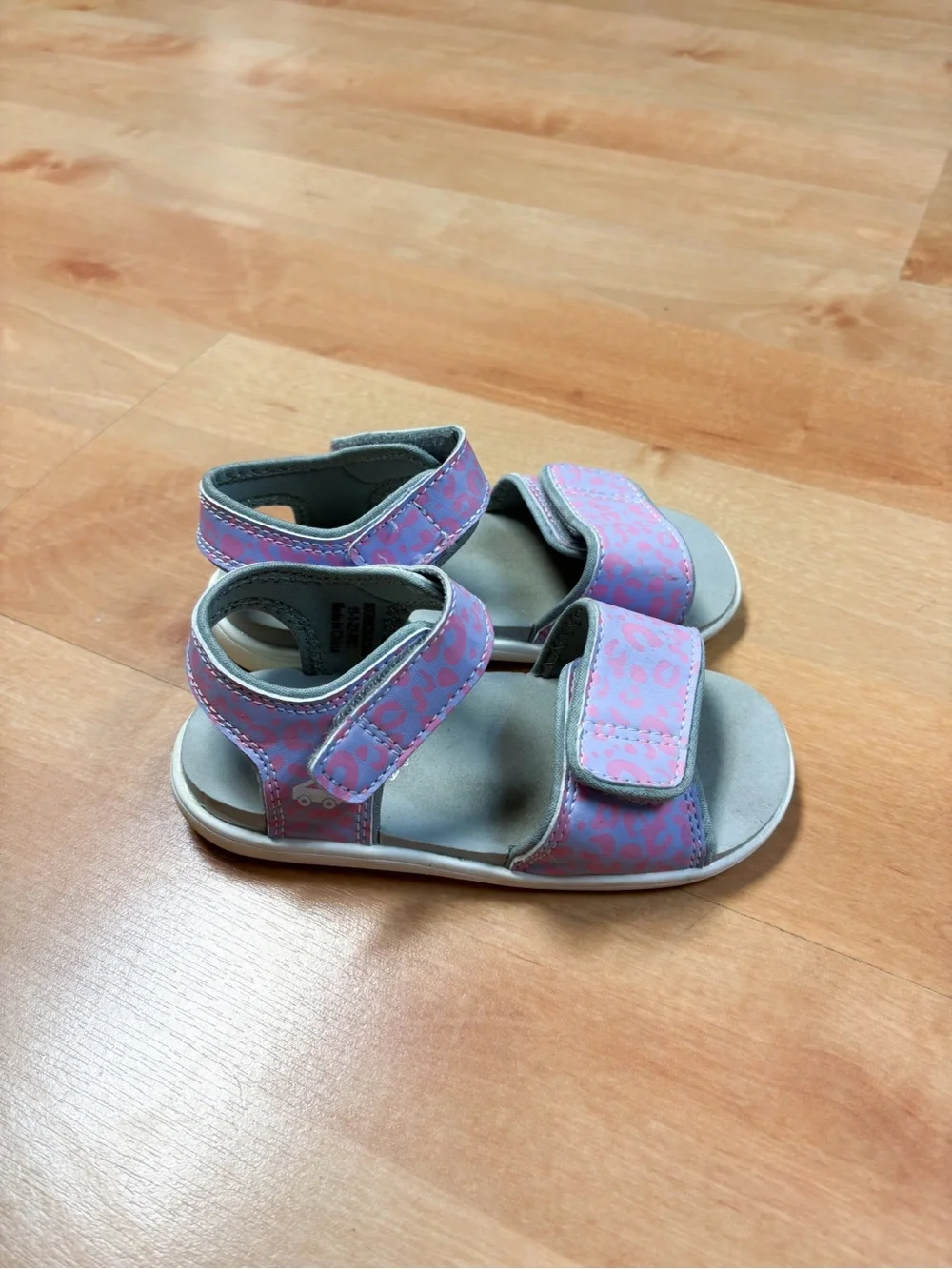 See Kai Run Toddler Sport Sandals Purple Pink Hook & Loop Water Shoes Size 10